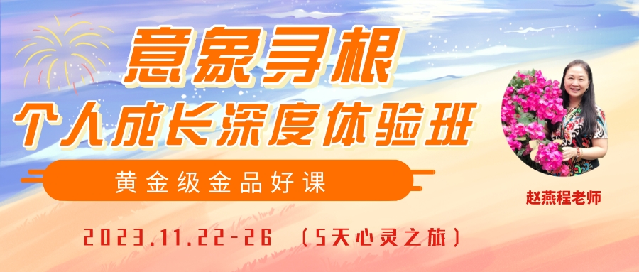 2023年11月 广东深圳  赵燕程意象寻根个人成长深度体验班 